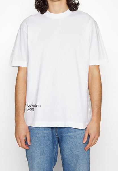 Calvin Klein Jeans Graffiti Logo Graphic Tee