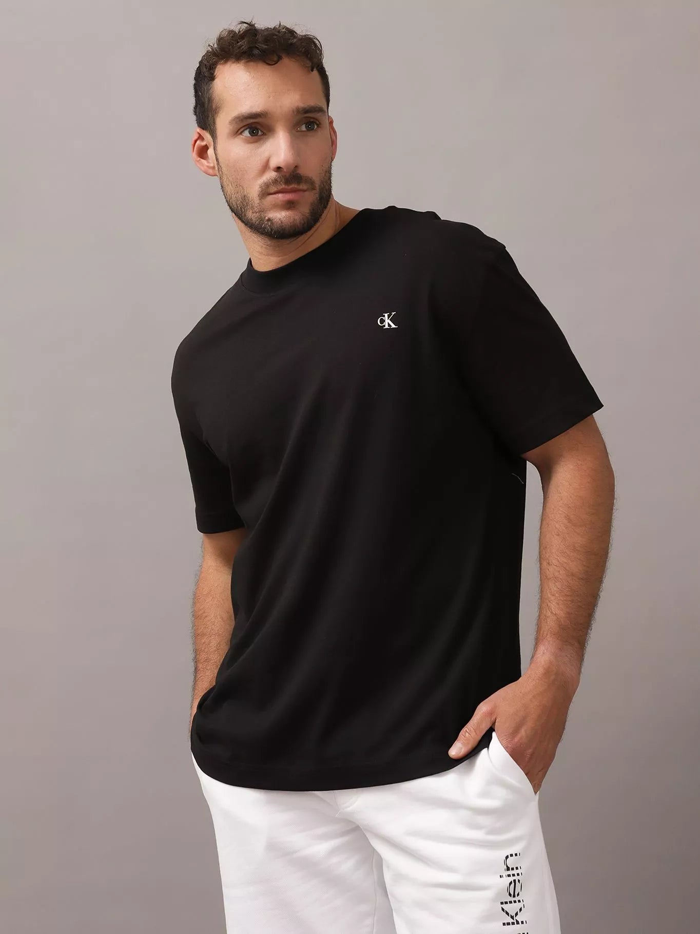 Calvin Klein Jeans Large Back Logo Crew Neck T-Shirt