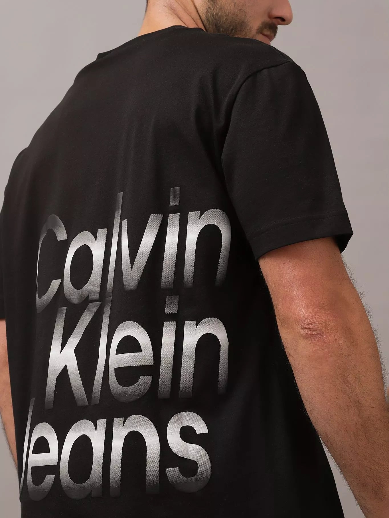 Calvin Klein Jeans Large Back Logo Crew Neck T-Shirt