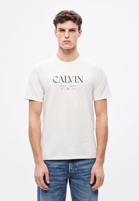 Calvin Klein New York" Short Sleeve T-Shirt