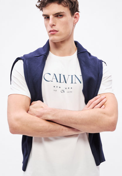 Calvin Klein New York" Short Sleeve T-Shirt