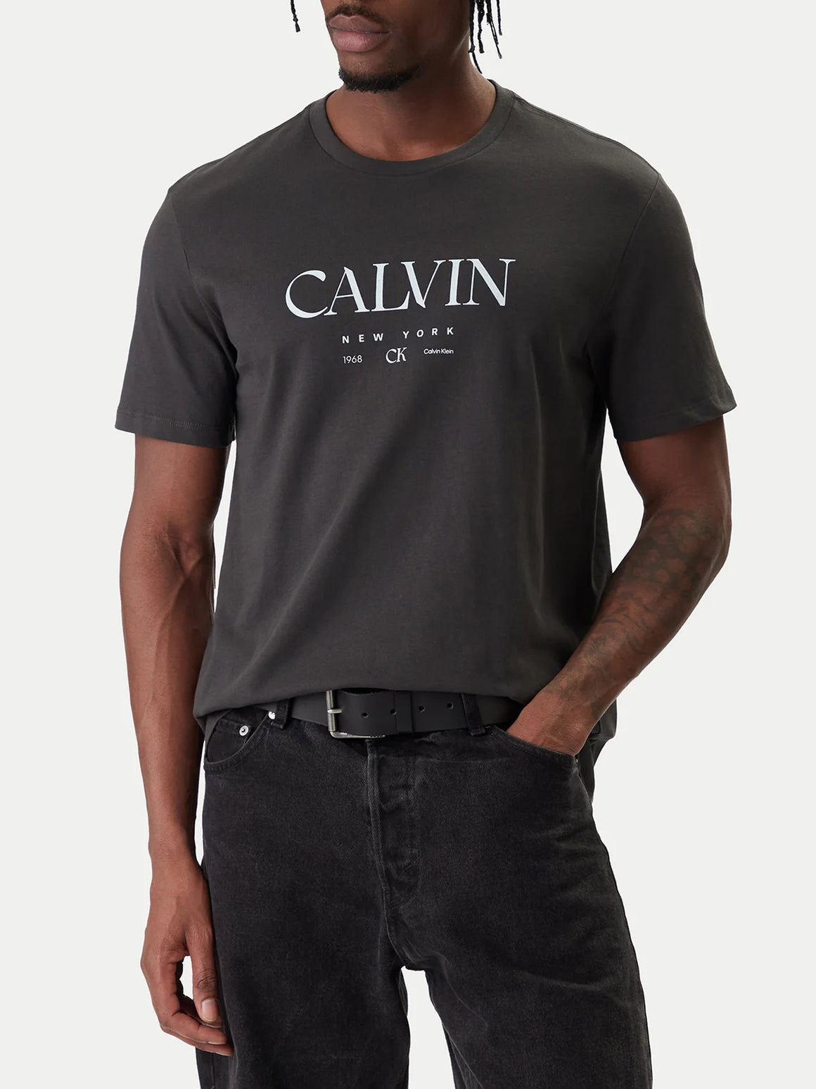 Calvin Klein New York" Short Sleeve T-Shirt