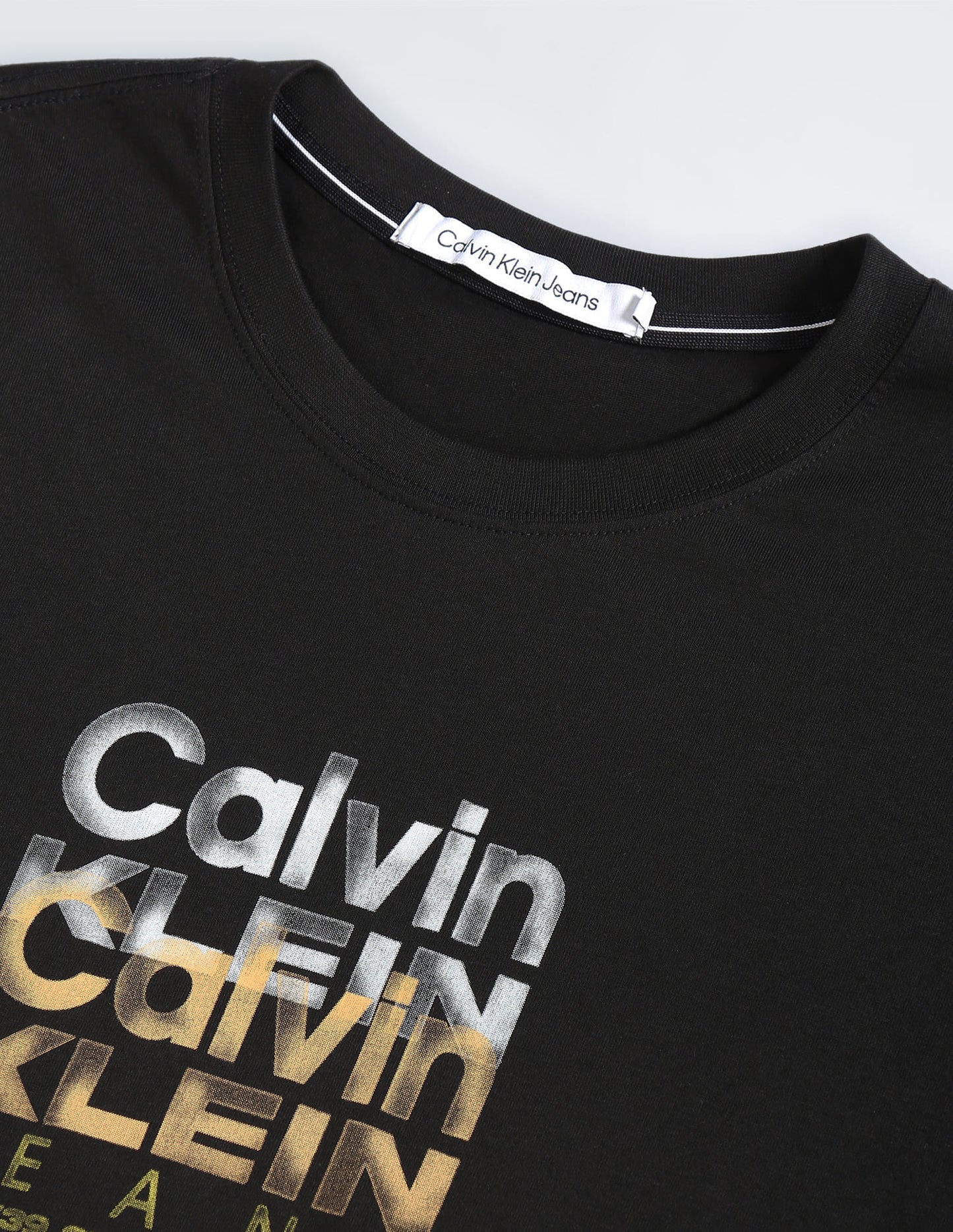Calvin Klein Jeans Graphic Logo Crewneck T-Shirt