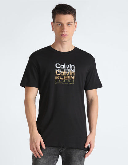 Calvin Klein Jeans Graphic Logo Crewneck T-Shirt