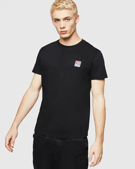 Diesel Men's D-Series Technical Drawing Crewneck Tee
