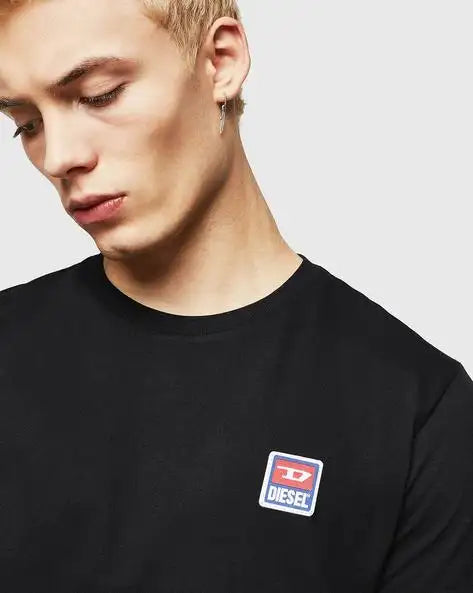 Diesel Men's D-Series Technical Drawing Crewneck Tee