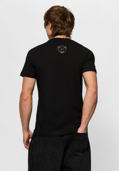 Diesel Men's D-Series Technical Drawing Crewneck Tee