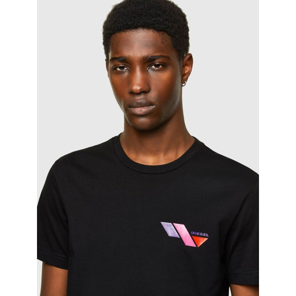 Diesel Men's D-Series Technical Drawing Crewneck Tee