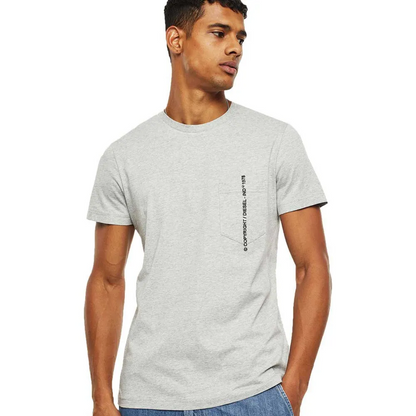 Diesel Men's D-Series Technical Drawing Crewneck Tee