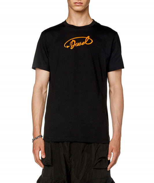 Diesel Men's D-Series Technical Drawing Crewneck Tee