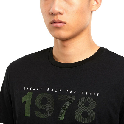 Diesel Men's D-Series Technical Drawing Crewneck Tee