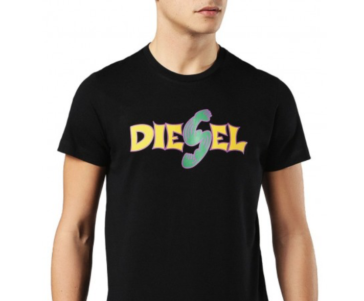Diesel "The Power of One" Industrial Series Graphic T-Shirt