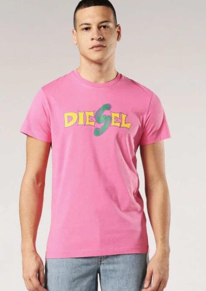 Diesel "The Power of One" Industrial Series Graphic T-Shirt