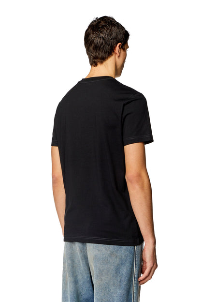 Diesel Regular-Fit Industrial Graphic Logo Premium T-Shirt