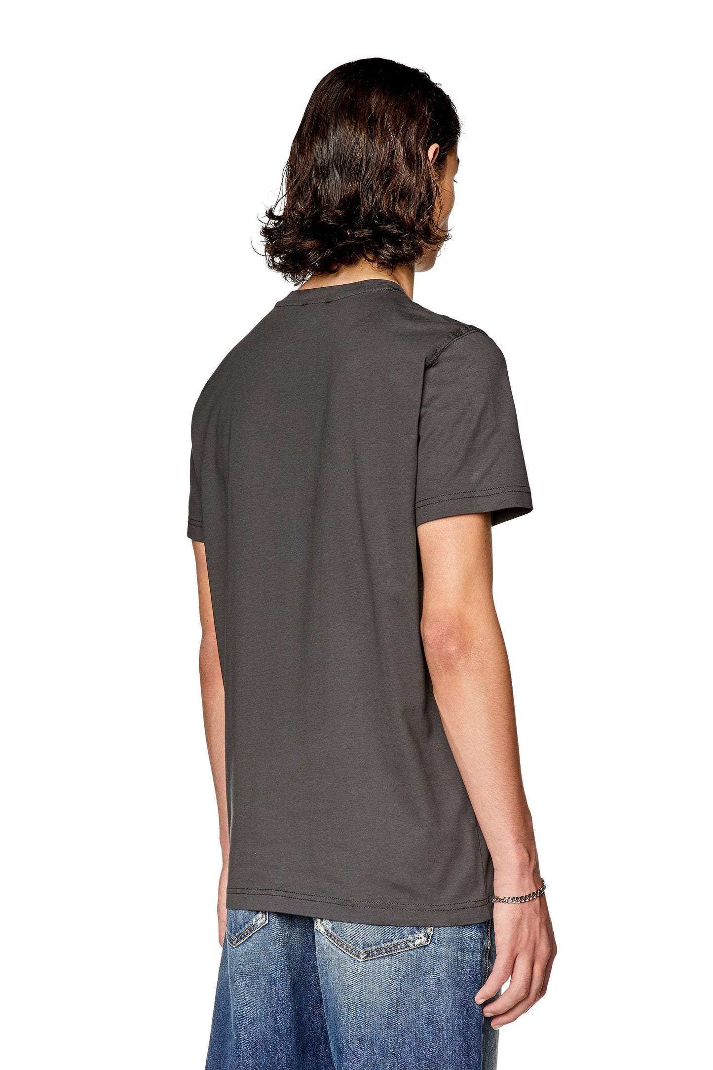 Diesel Men's D-Series Machinery Blueprint Crewneck Tee