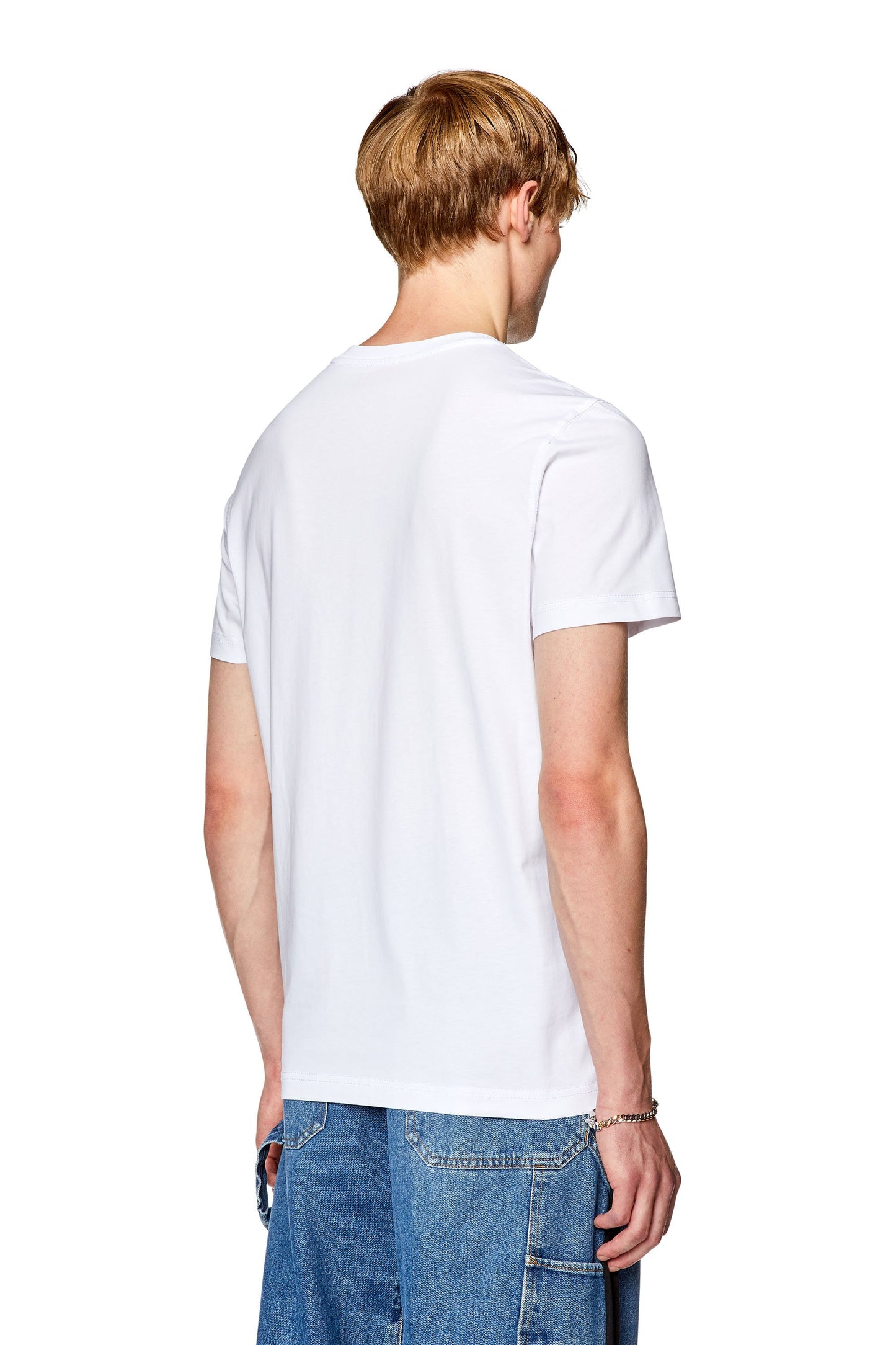 Diesel Men's D-Series Machinery Blueprint Crewneck Tee