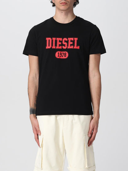 Diesel Eco-Awareness Globe Graphic Crewneck Tee