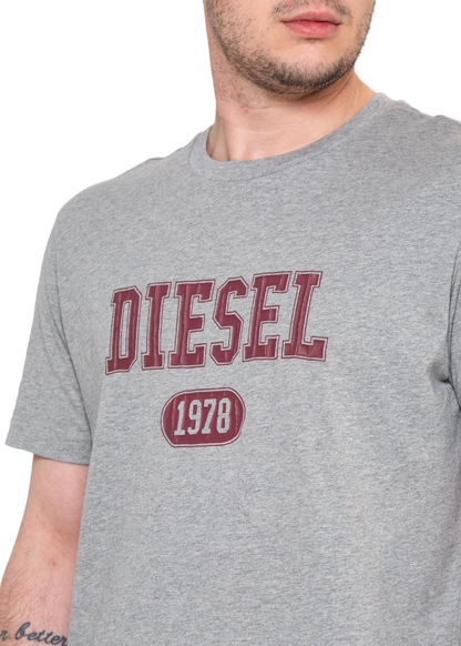 Diesel Eco-Awareness Globe Graphic Crewneck Tee