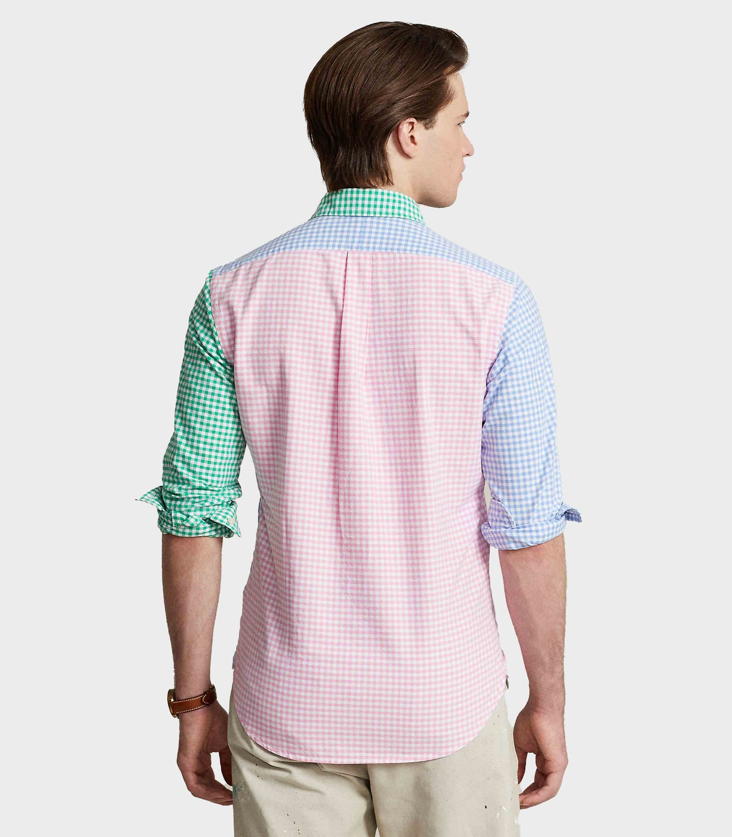 Polo Ralph Lauren Button-Down Long-Sleeve Multi-Check Shirt