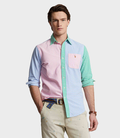 Polo Ralph Lauren Button-Down Long-Sleeve Multi-Check Shirt