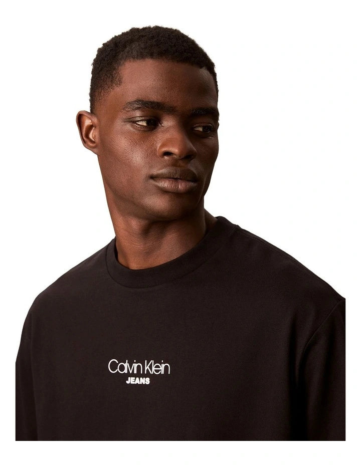Calvin Klein Jeans Logo Cotton T-Shirt - Regular Fit