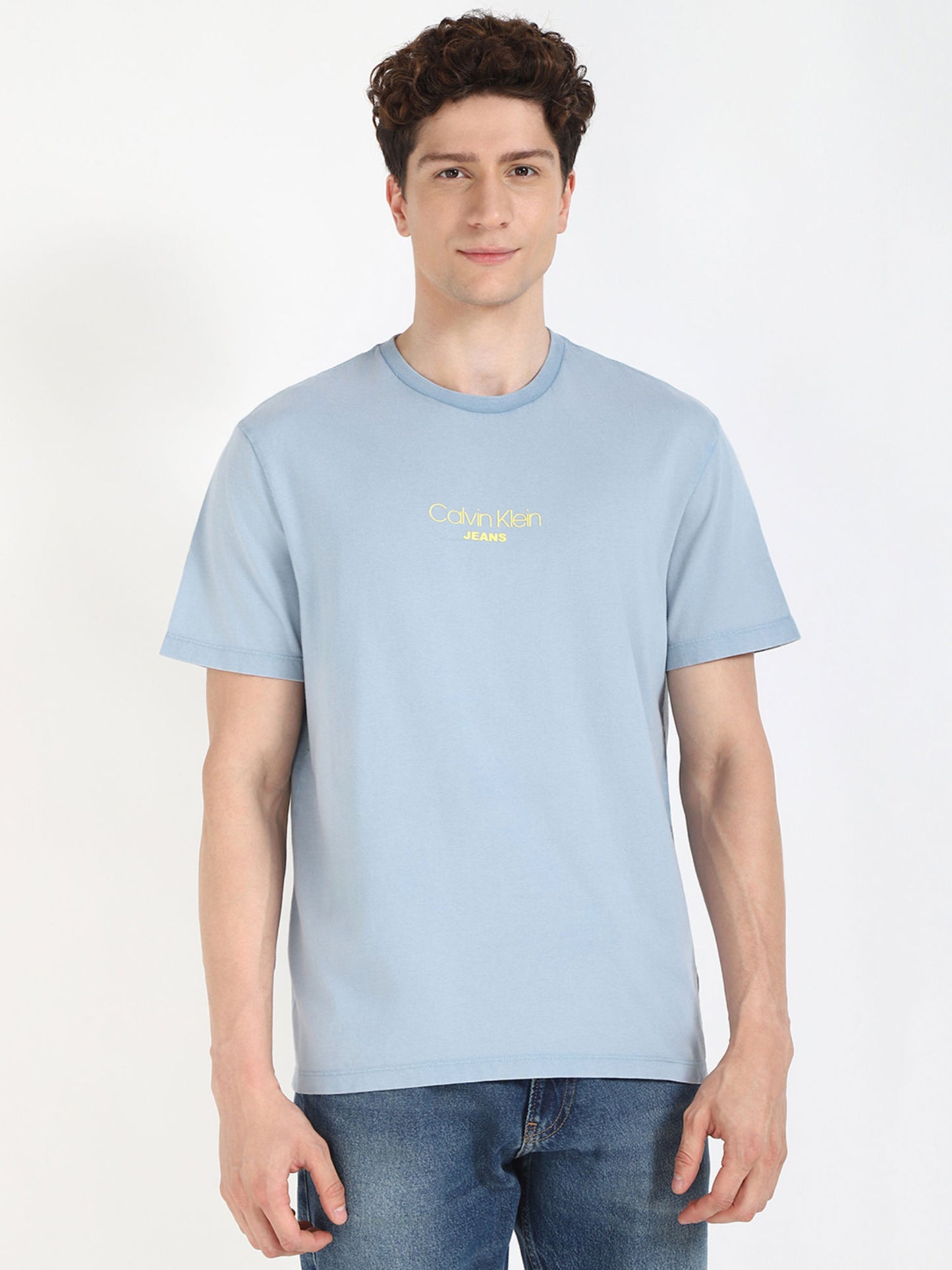 Calvin Klein Jeans Logo Cotton T-Shirt - Regular Fit