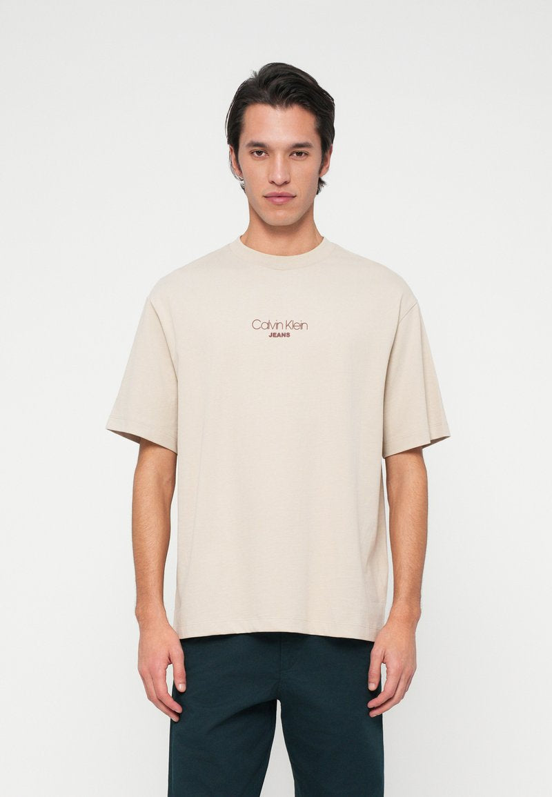 Calvin Klein Jeans Logo Cotton T-Shirt - Regular Fit