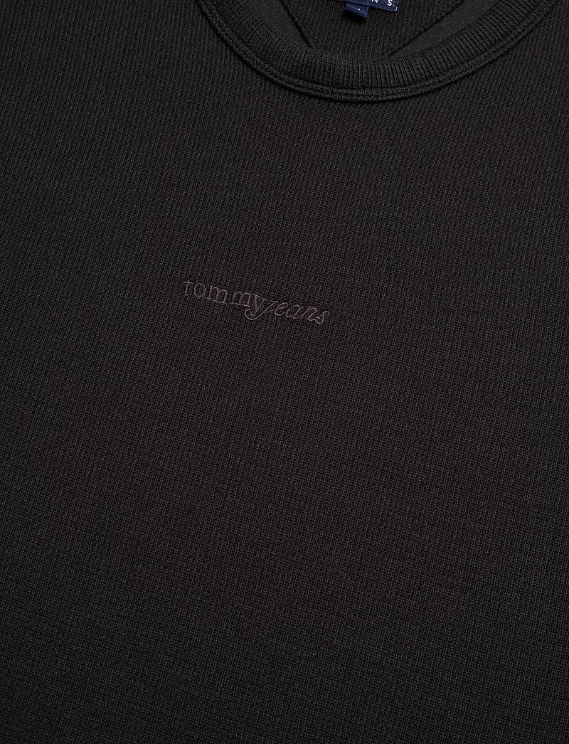 Tommy Jeans Waffle Knit Embroidered Logo T-Shirt