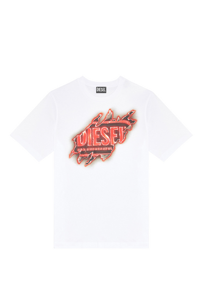 Diesel 1978 Collegiate Style Logo Graphic T-Shirt