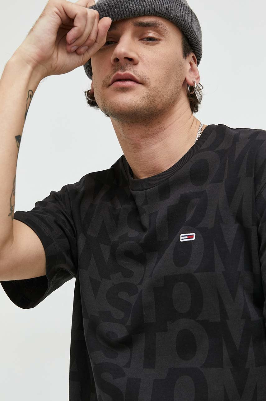 Tommy Jeans Men's All-Over Logo Print T-Shirt