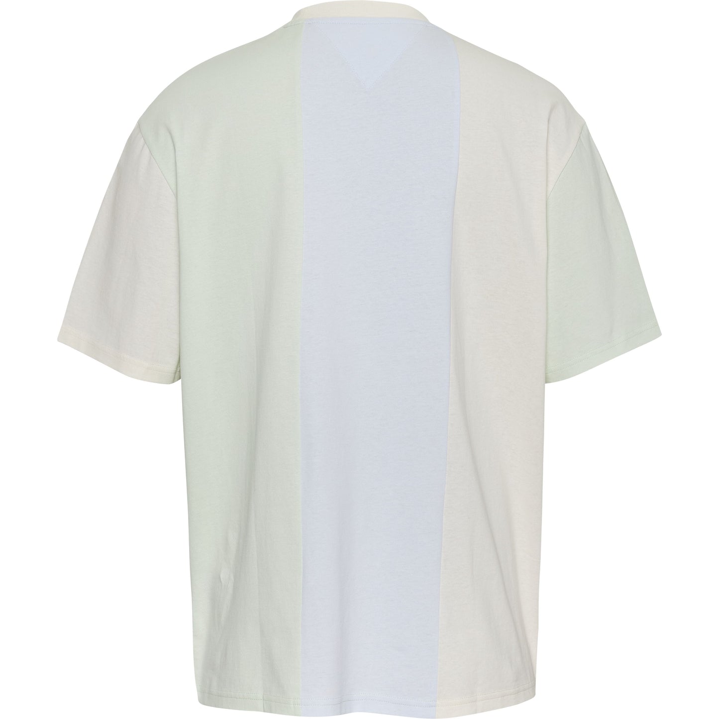 Tommy Jeans Vertical Stripe Short Sleeve T-Shirt with Chest Logo