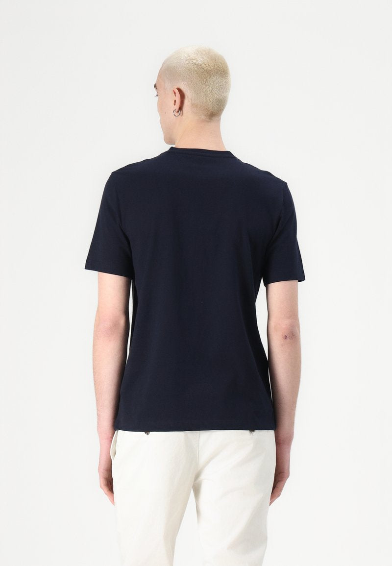 Tommy Hilfiger Men's V-Neck T-Shirt with Flag Logo