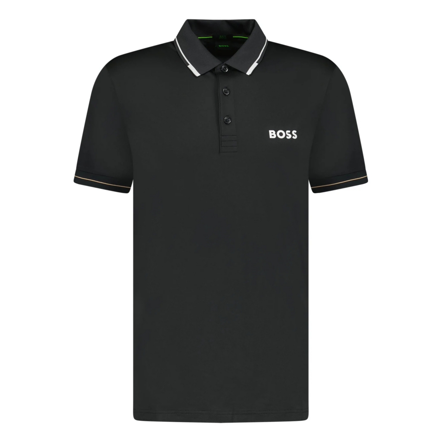 BOSS Men's Slim-Fit Polo Shirt with Contrast Tipping and Embroidered Logo