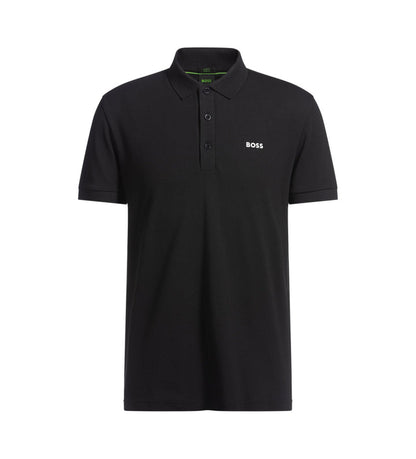 BOSS Men's Slim-Fit Stretch Pique Polo Shirt with Embroidered Logo