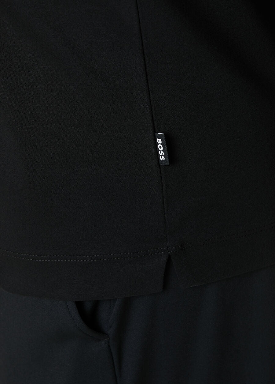 BOSS Men's Slim-Fit Polo Shirt with Circular Double-B Logo Badge