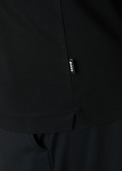 BOSS Men's Slim-Fit Polo Shirt with Circular Double-B Logo Badge