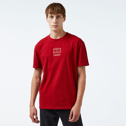 Tommy Jeans Men's Original Heritage Outline Logo T-Shirt