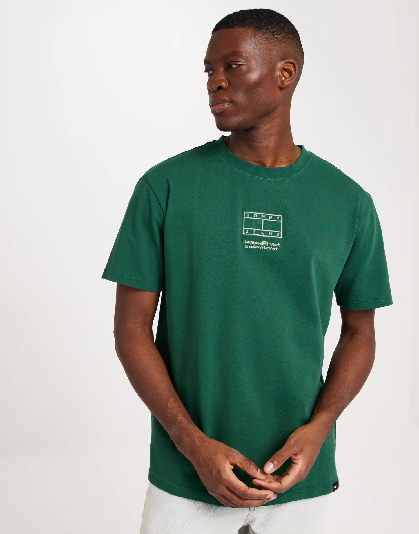 Tommy Jeans Men's Original Heritage Outline Logo T-Shirt