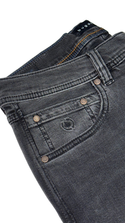 Bugatti Men's Modern Straight Stretch Denim Jeans