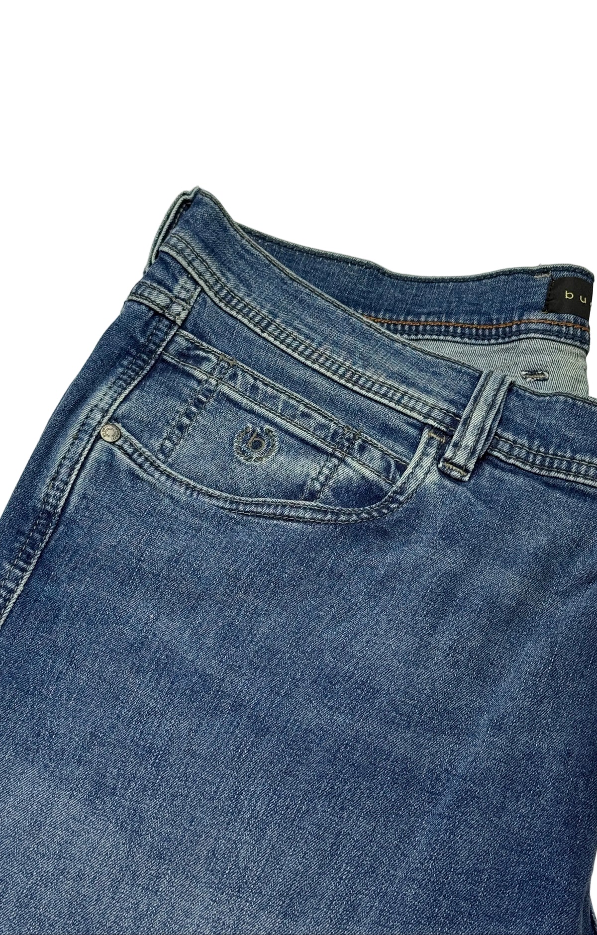 Bugatti Men's Modern Straight Stretch Denim Jeans