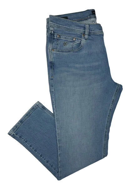 Bugatti Men's Modern Straight Stretch Denim Jeans