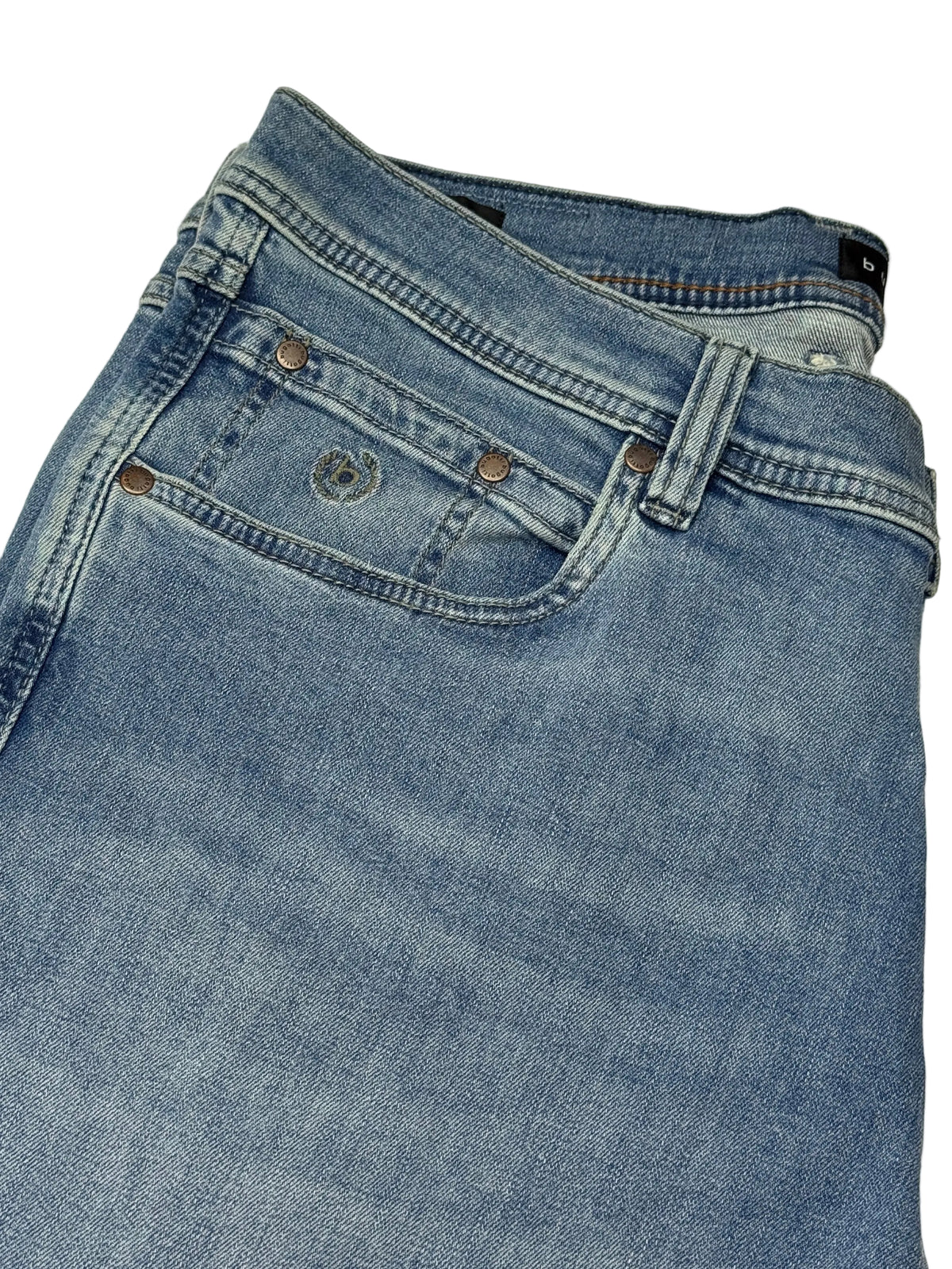 Bugatti Men's Modern Straight Stretch Denim Jeans