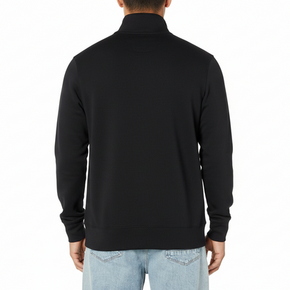 Tommy Hilfiger Black Half Zip Sweatshirt
