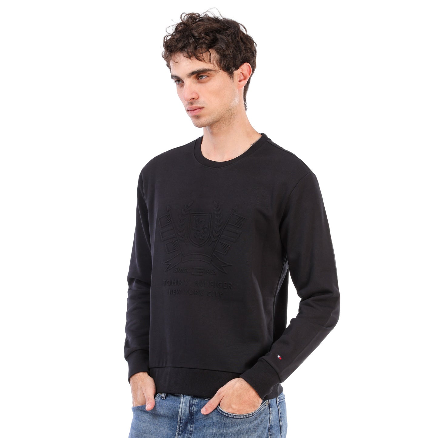 Tommy Hilfiger Men’s 3D Logo Sweatshirt