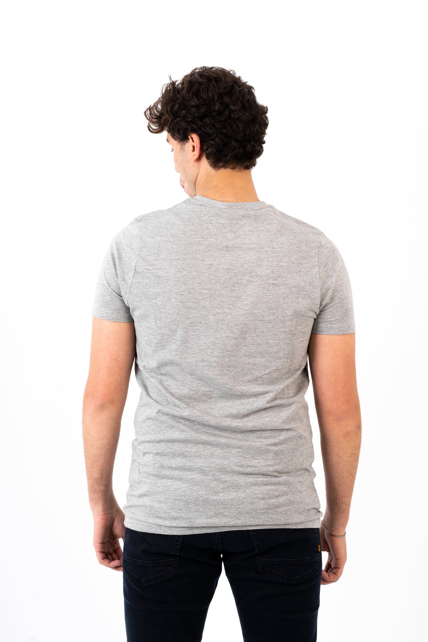 BOSS T-Shirt With Print Logo- Slim Fit