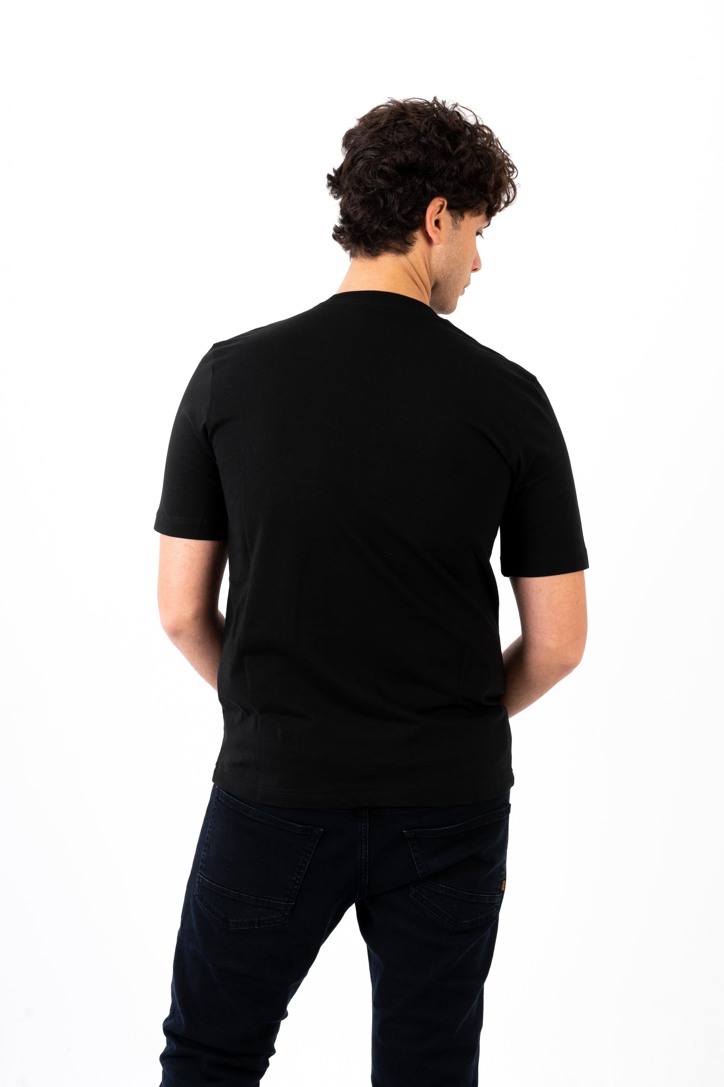 BOSS T-Shirt With Print Logo - Slim Fit