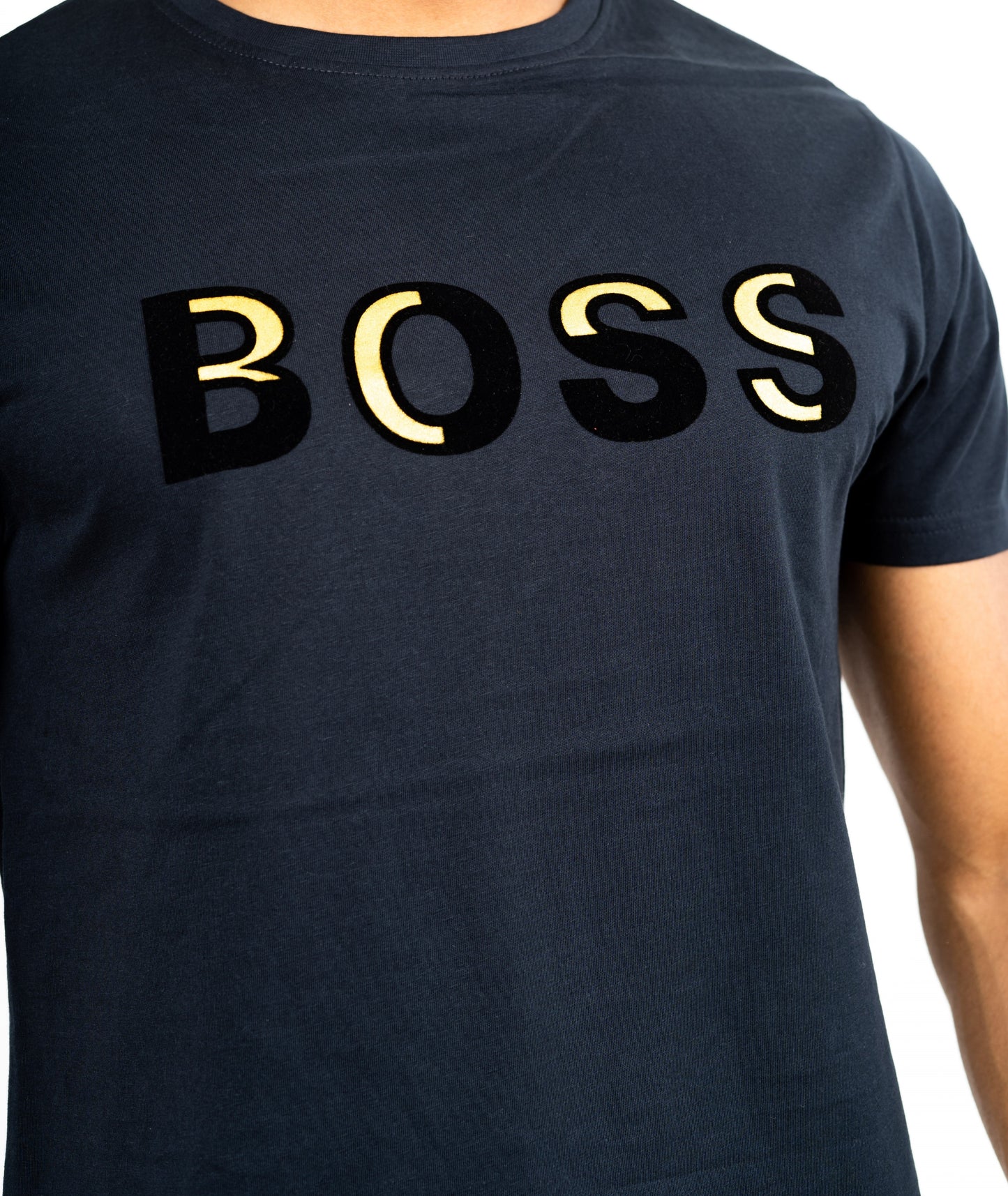 BOSS T-SHIRT WITH Chamois PRINT LOGO - SLIM FIT
