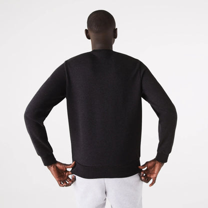 Lacoste Fleece Crew Neck Sweatshirt – Classic Fit