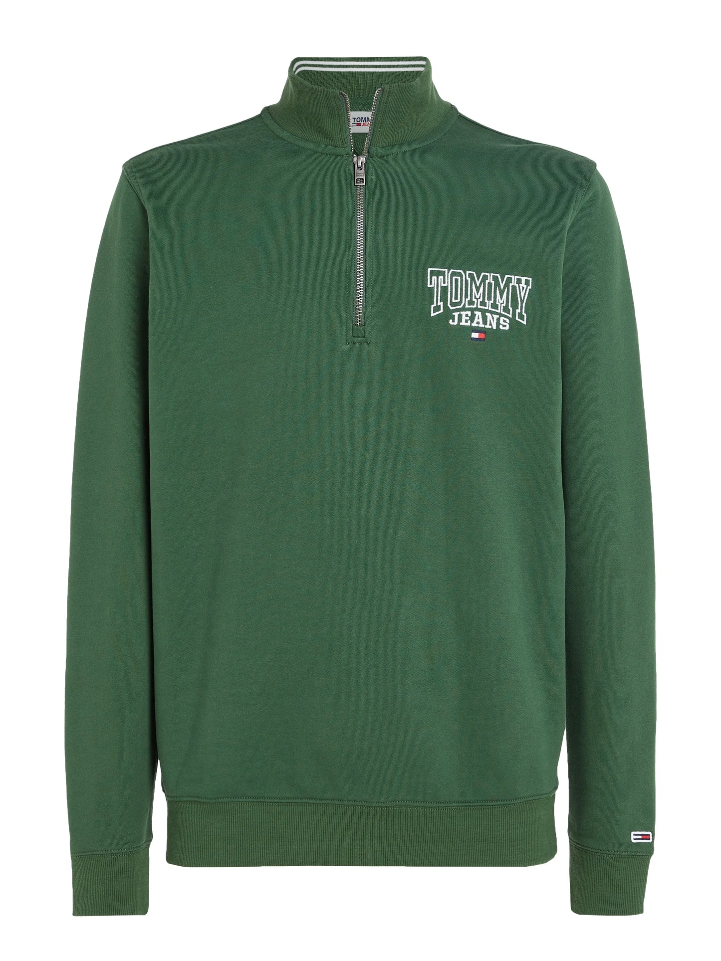 Tommy Jeans Heritage Mock Neck Half-Zip Sweatshirt