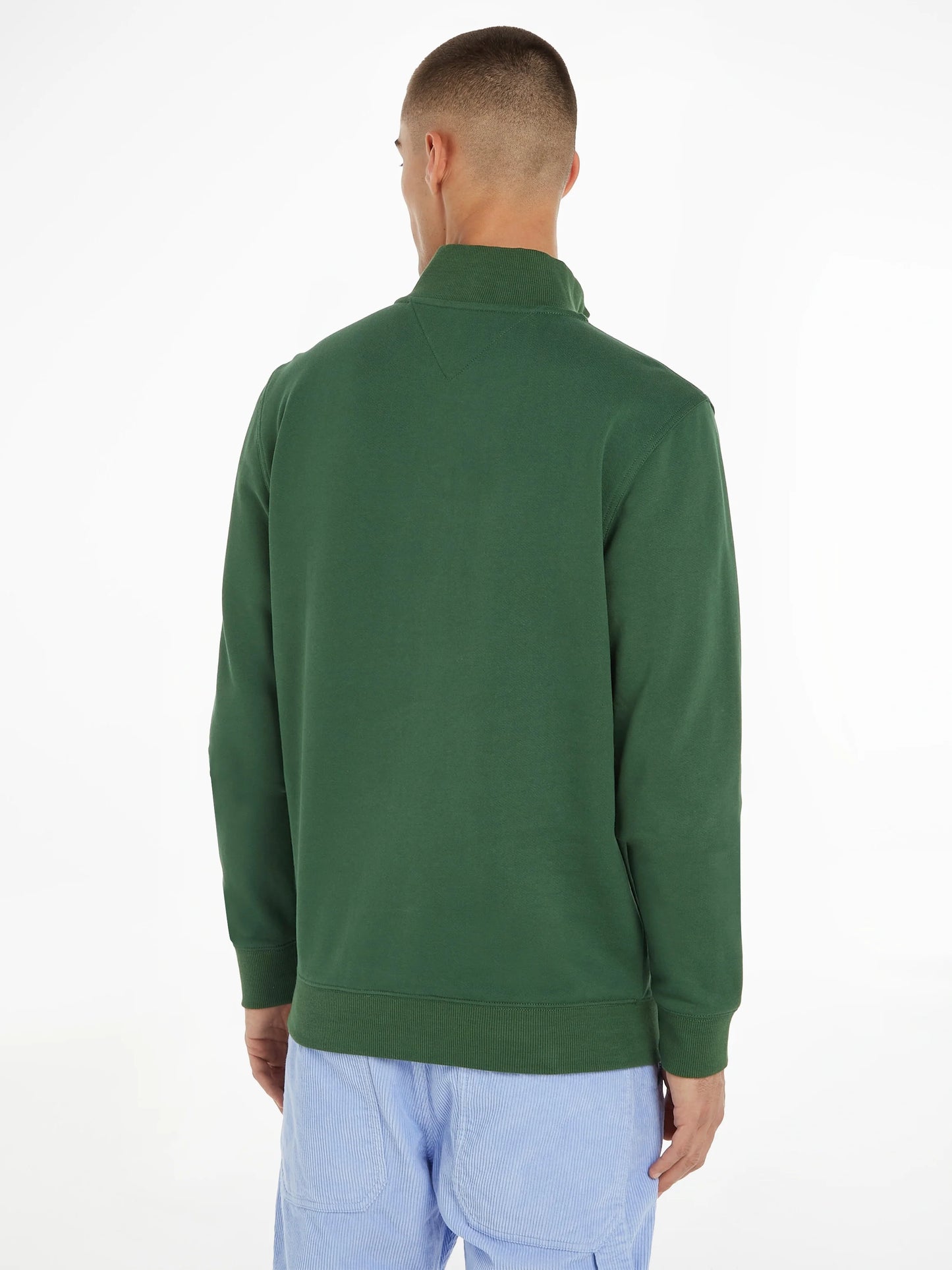 Tommy Jeans Heritage Mock Neck Half-Zip Sweatshirt